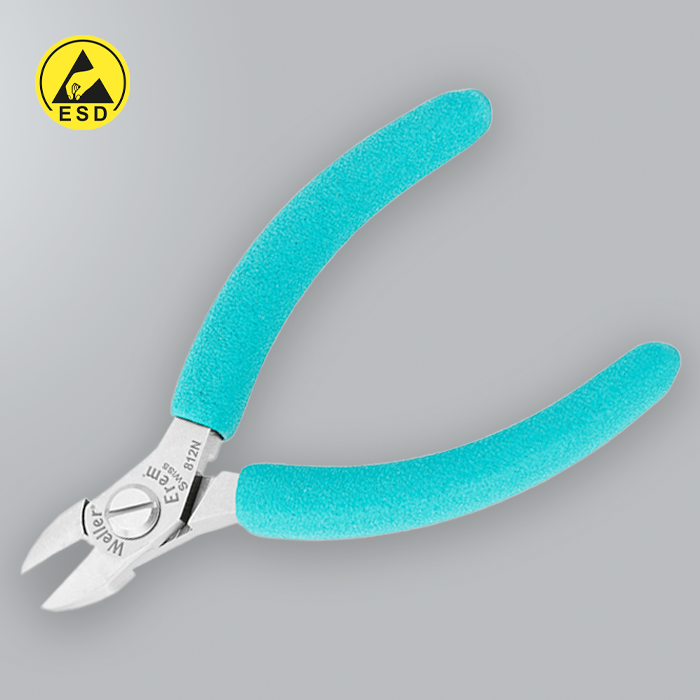 Erem 812N - Oval Head Side Cutter - Semi Flush ESD (E-812N) Erem 812N - Oval Head Side Cutter - Semi Flush ESD (E-812N)